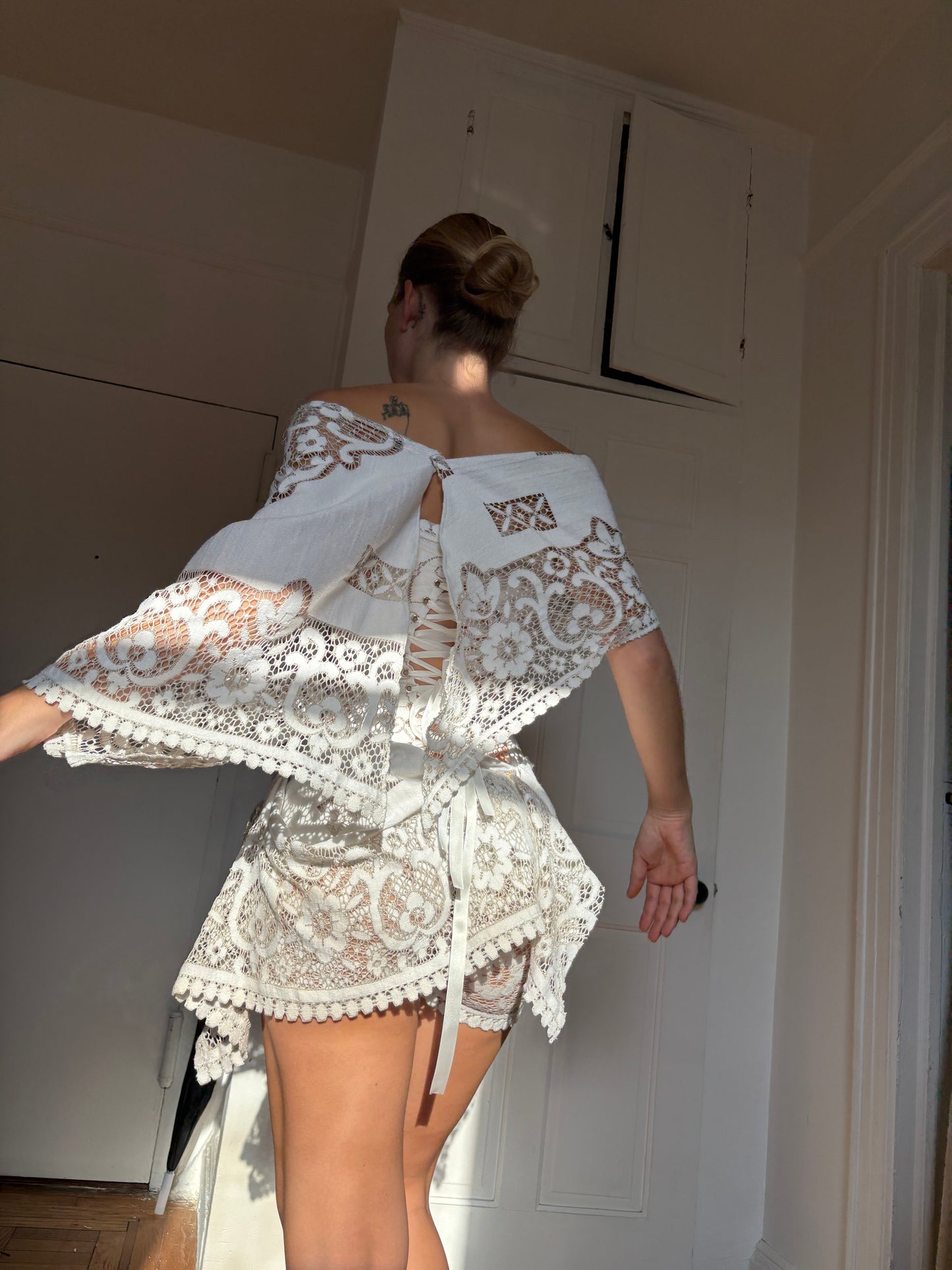 Lace Corset Set