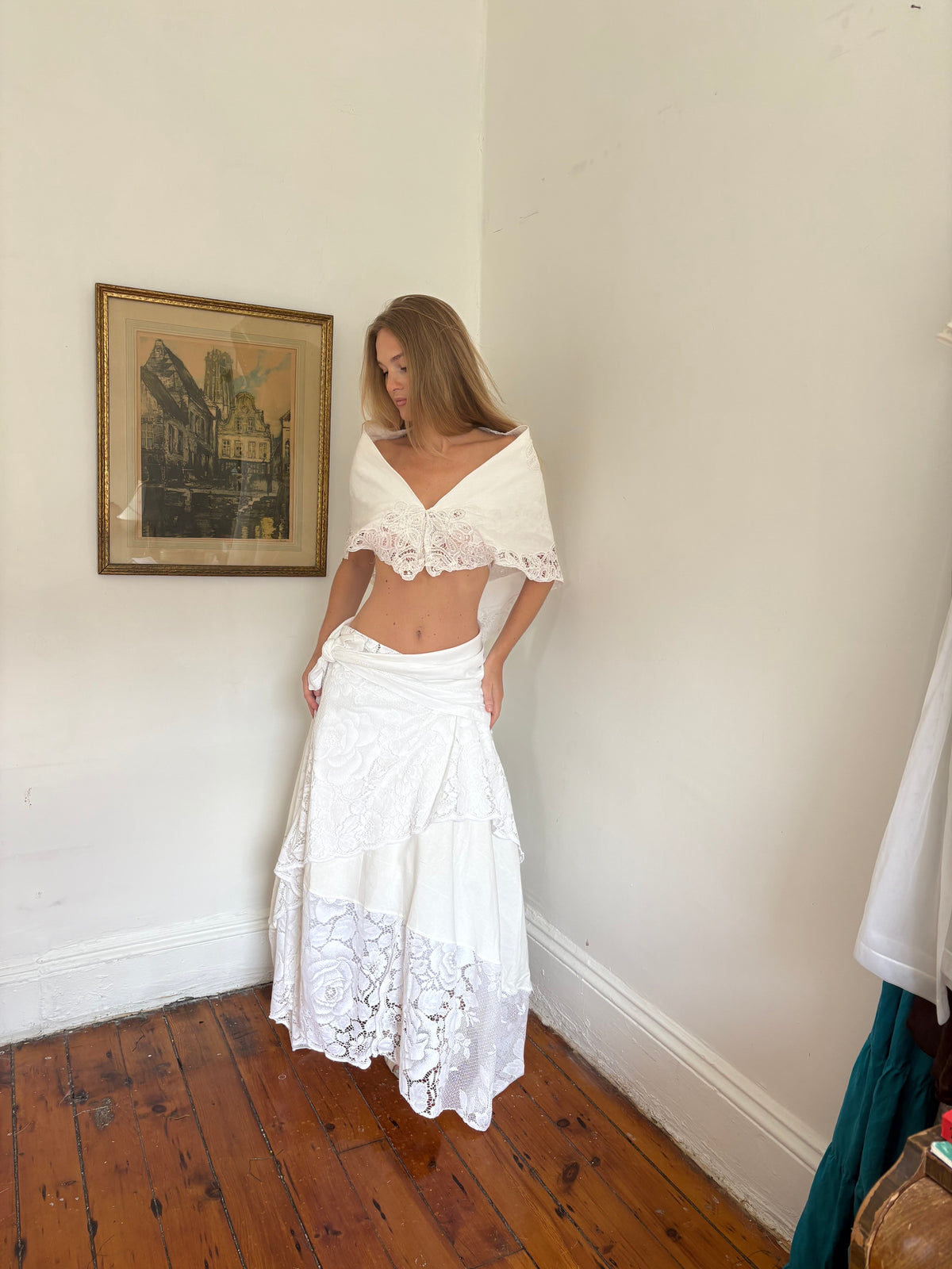 Lacey linen set