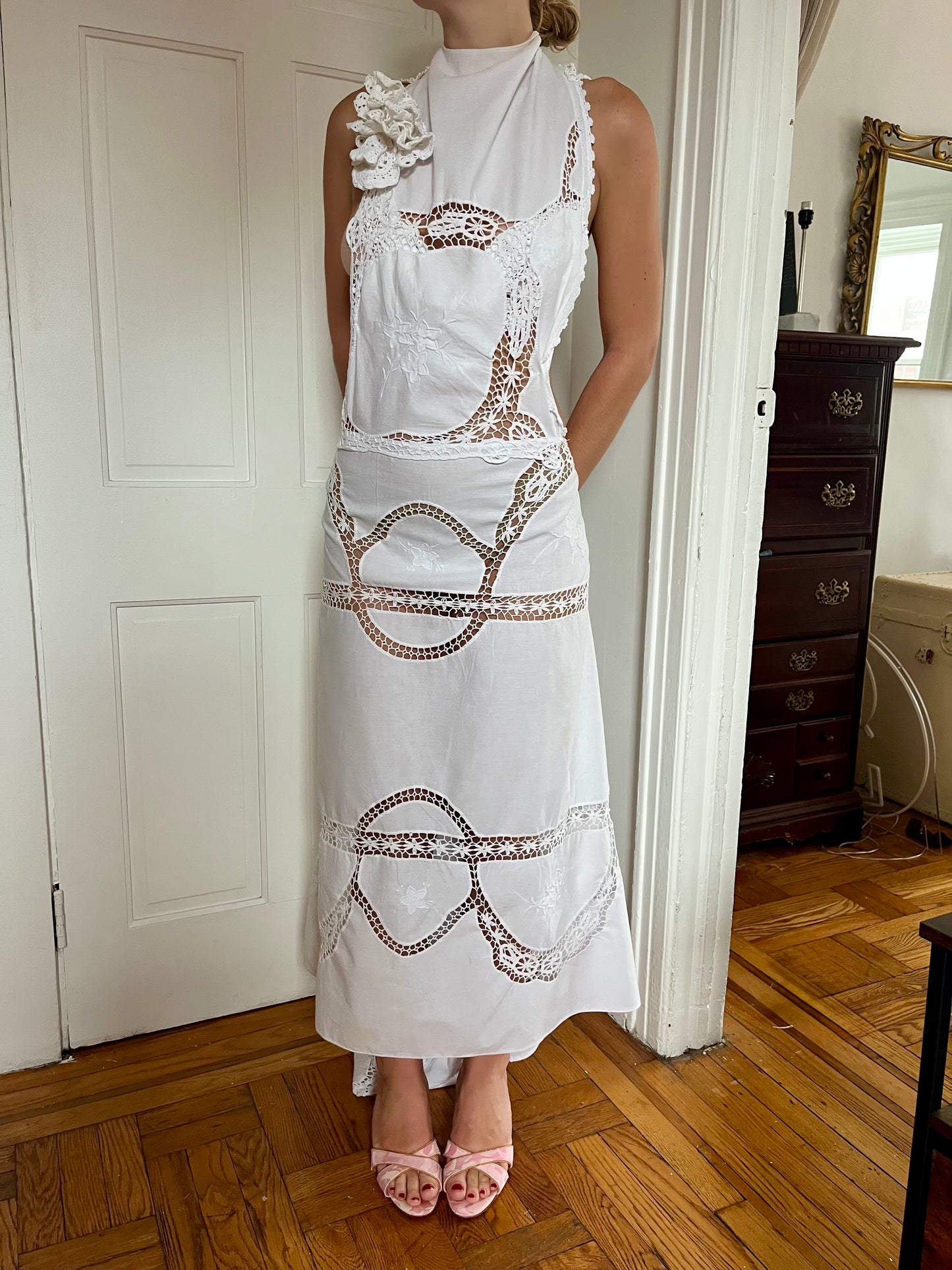 White Lace Dress